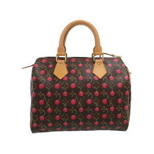 Louis Vuitton Monogram Cherry Speedy Handbag